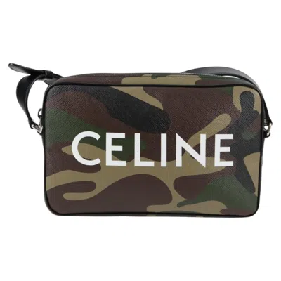 Pre-owned Celine Céline Macadam Brown Canvas Shoulder Bag ()