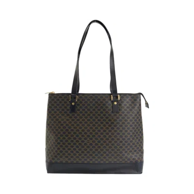 Pre-owned Celine Macadam Brown Pvc Shoulder Bag Tote Bag ()