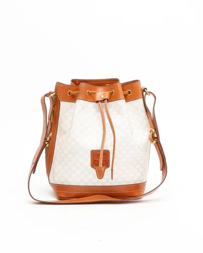 Celine Céline Macadam Bucket Bag