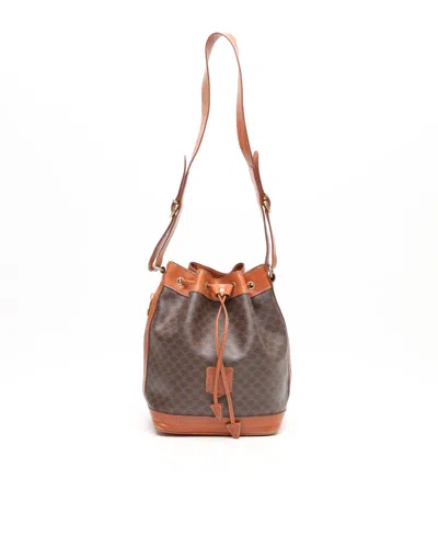 Celine Céline Macadam Bucket Bag