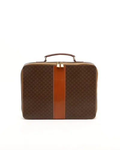 Celine Céline Macadam Business Bag In Pink