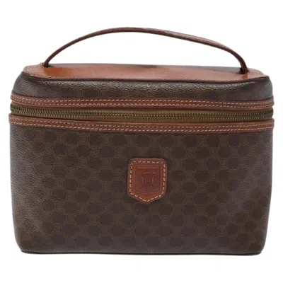 Pre-owned Celine Macadam Canvas Clutch Bag ()