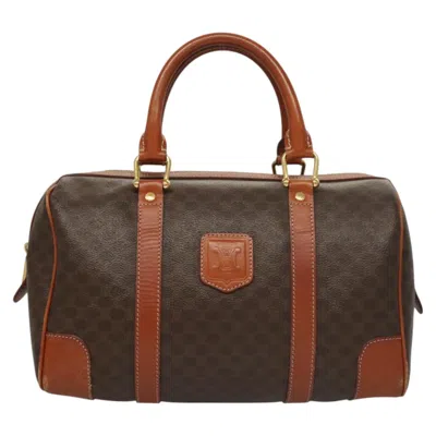 Pre-owned Celine Macadam Canvas Handbag ()