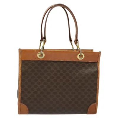 Pre-owned Celine Macadam Canvas Handbag ()