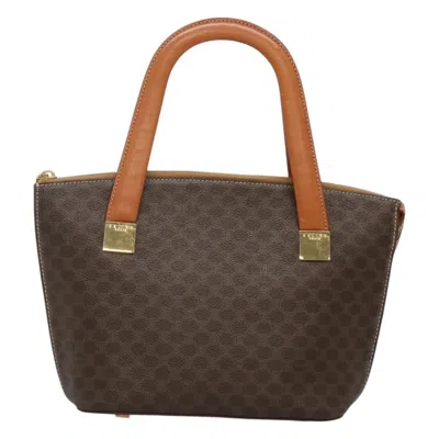 Pre-owned Celine Macadam Canvas Handbag ()