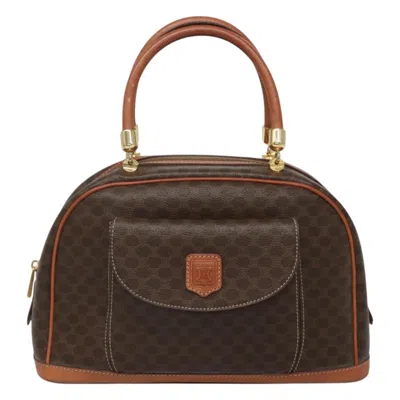 Pre-owned Celine Macadam Canvas Handbag ()