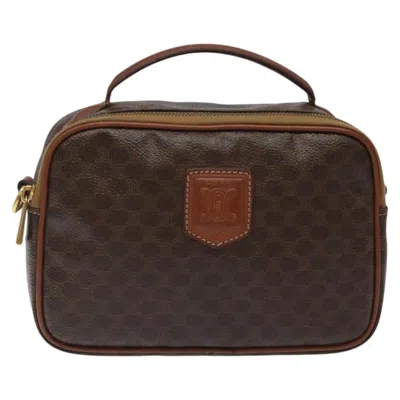 Pre-owned Celine Macadam Canvas Handbag ()