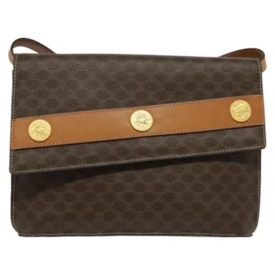 Pre-owned Celine Macadam Canvas Shoulder Bag ()