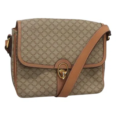 Pre-owned Celine Macadam Canvas Shoulder Bag ()