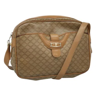 Pre-owned Celine Macadam Canvas Shoulder Bag ()