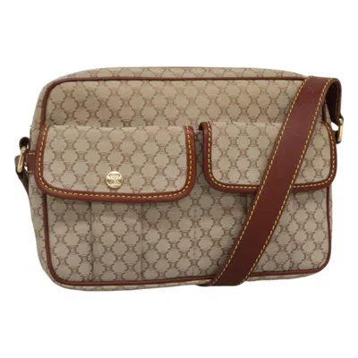 Pre-owned Celine Macadam Canvas Shoulder Bag ()