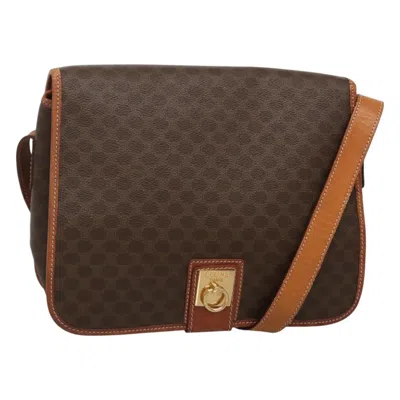 Pre-owned Celine Macadam Canvas Shoulder Bag ()
