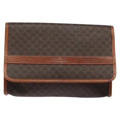 Pre-owned Celine Macadam Canvas Shoulder Bag ()