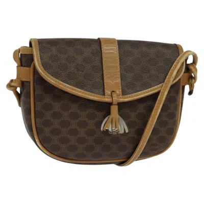 Pre-owned Celine Macadam Canvas Shoulder Bag ()
