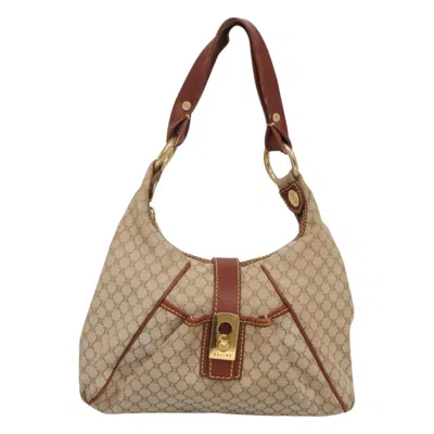 Pre-owned Celine Macadam Canvas Shoulder Bag ()