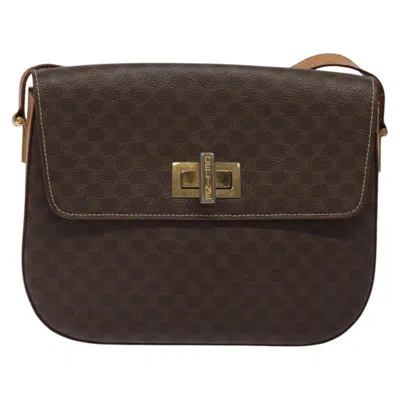 Pre-owned Celine Macadam Canvas Shoulder Bag ()