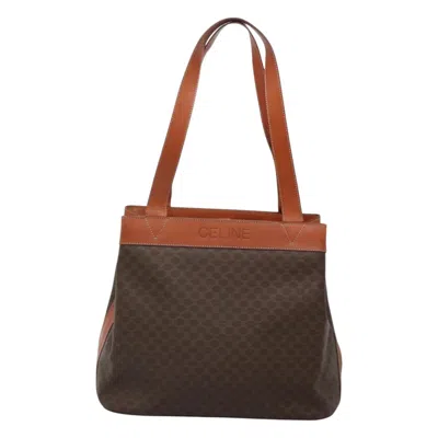 Pre-owned Celine Macadam Canvas Shoulder Bag ()