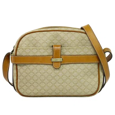 Pre-owned Celine Macadam Canvas Shoulder Bag ()