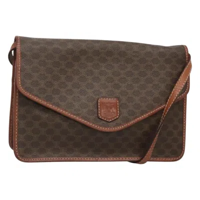 Pre-owned Celine Macadam Canvas Shoulder Bag ()