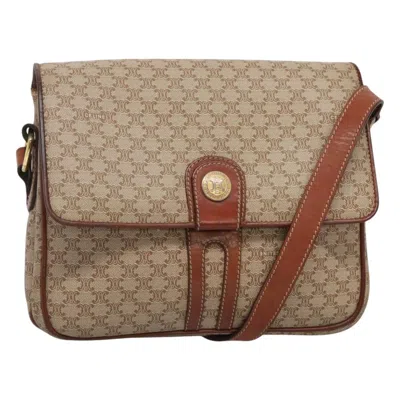 Pre-owned Celine Macadam Canvas Shoulder Bag ()