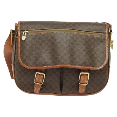 Pre-owned Celine Macadam Canvas Shoulder Bag ()
