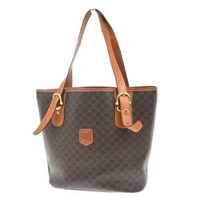 Pre-owned Celine Macadam Canvas Shoulder Bag ()