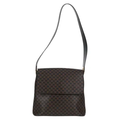 Pre-owned Celine Macadam Canvas Shoulder Bag ()
