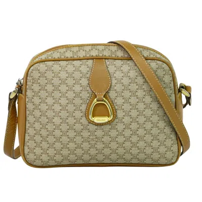Pre-owned Celine Macadam Canvas Shoulder Bag ()