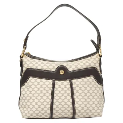 Pre-owned Celine Macadam Canvas Shoulder Bag ()