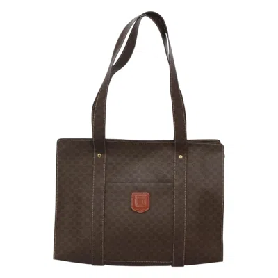 Pre-owned Celine Macadam Canvas Tote Bag ()