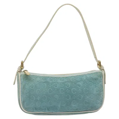 Pre-owned Celine Macadam Clutch Bag Suede Clutch Bag ()
