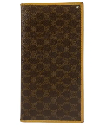 Pre-owned Celine Macadam Long Wallet (authentic Pre-loved)