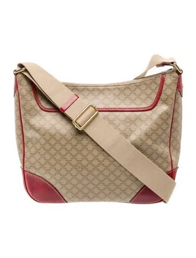 Pre-owned Celine Macadam Messenger Bag Vintage