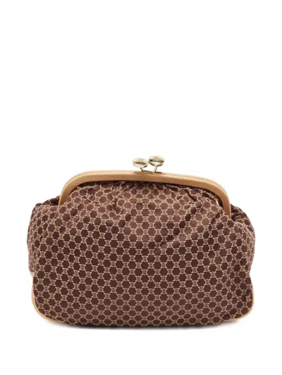 Pre-owned Celine Macadam-pattern Clutch Bag