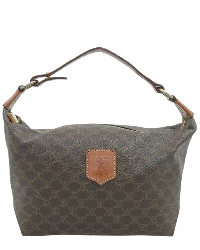 Celine Macadam Pattern Shoulder Pouch (authentic Pre-loved) In Multi