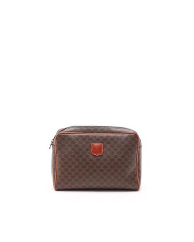 Celine Céline Macadam Pouch In Pattern