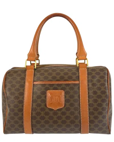 Pre-owned Celine Macadam Pvc Handbag (authentic Pre-loved)