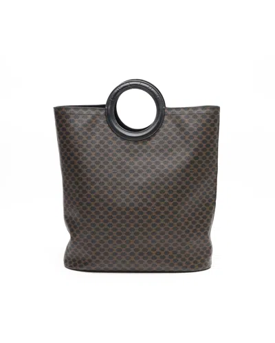 Celine Céline Macadam Ring Tote Bag