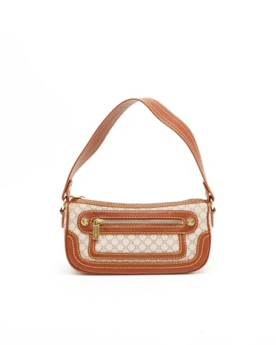 Celine Céline Macadam Shoulder Bag In Multi