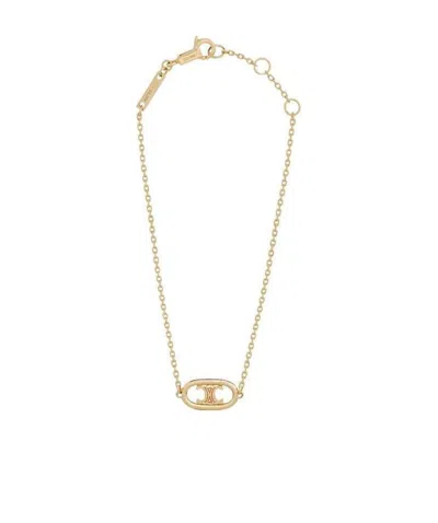Celine Maillon Triomphe Bracelet In Yellow