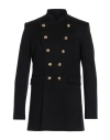 Celine Man Coat Black Size 40 Wool In Black