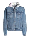 Celine Man Denim Outerwear Blue Size M Cotton In Blue