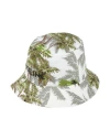 Celine Man Hat Green Size M Cotton In Green