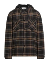 Celine Man Jacket Navy Size 40 Cotton In Brown