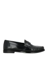 Celine Man Loafers Black Size 11 Leather In Black