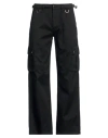 Celine Man Pants Black Size 34 Cotton In Black