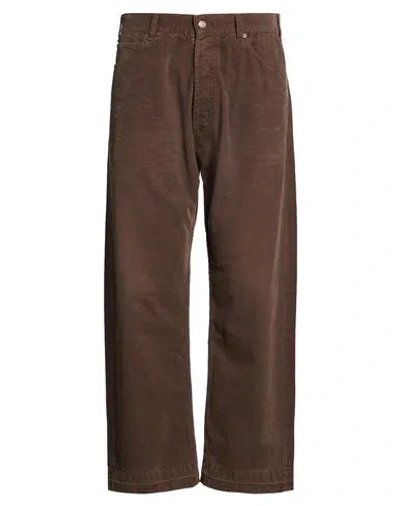 Celine Man Pants Brown Size 33 Cotton