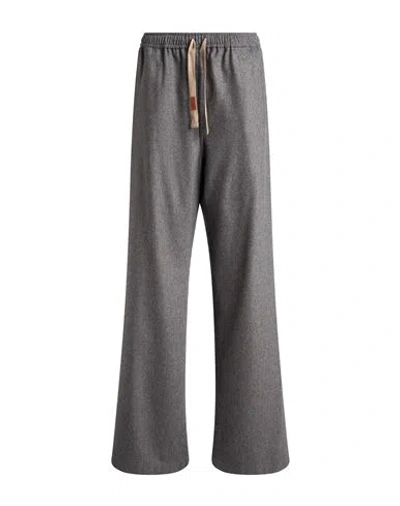 Celine Man Pants Charcoal Size 34 Cashmere In Grey