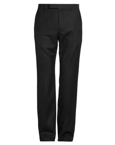 Celine Man Pants Charcoal Size 34 Wool In Gray