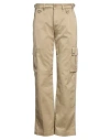 Celine Man Pants Khaki Size 30 Cotton In Brown